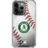 MLB Oakland Athletics Game Ball iPhone 16 Pro Clear Case